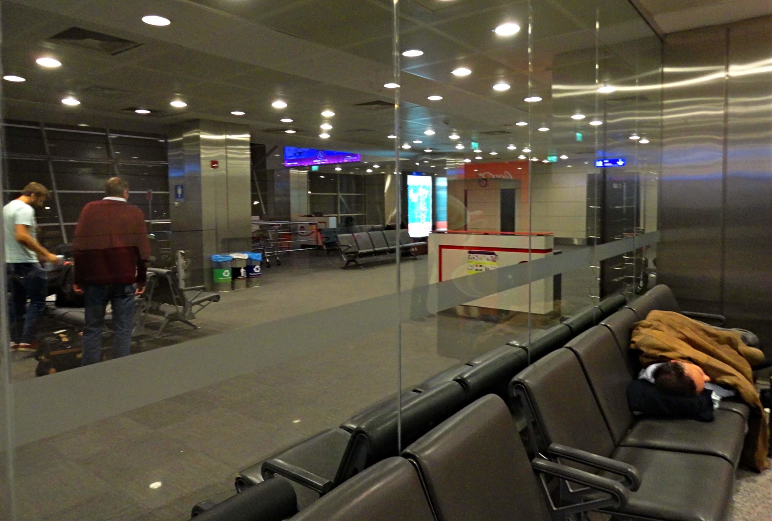 Sala de espera del Aeropuerto de Ataturk