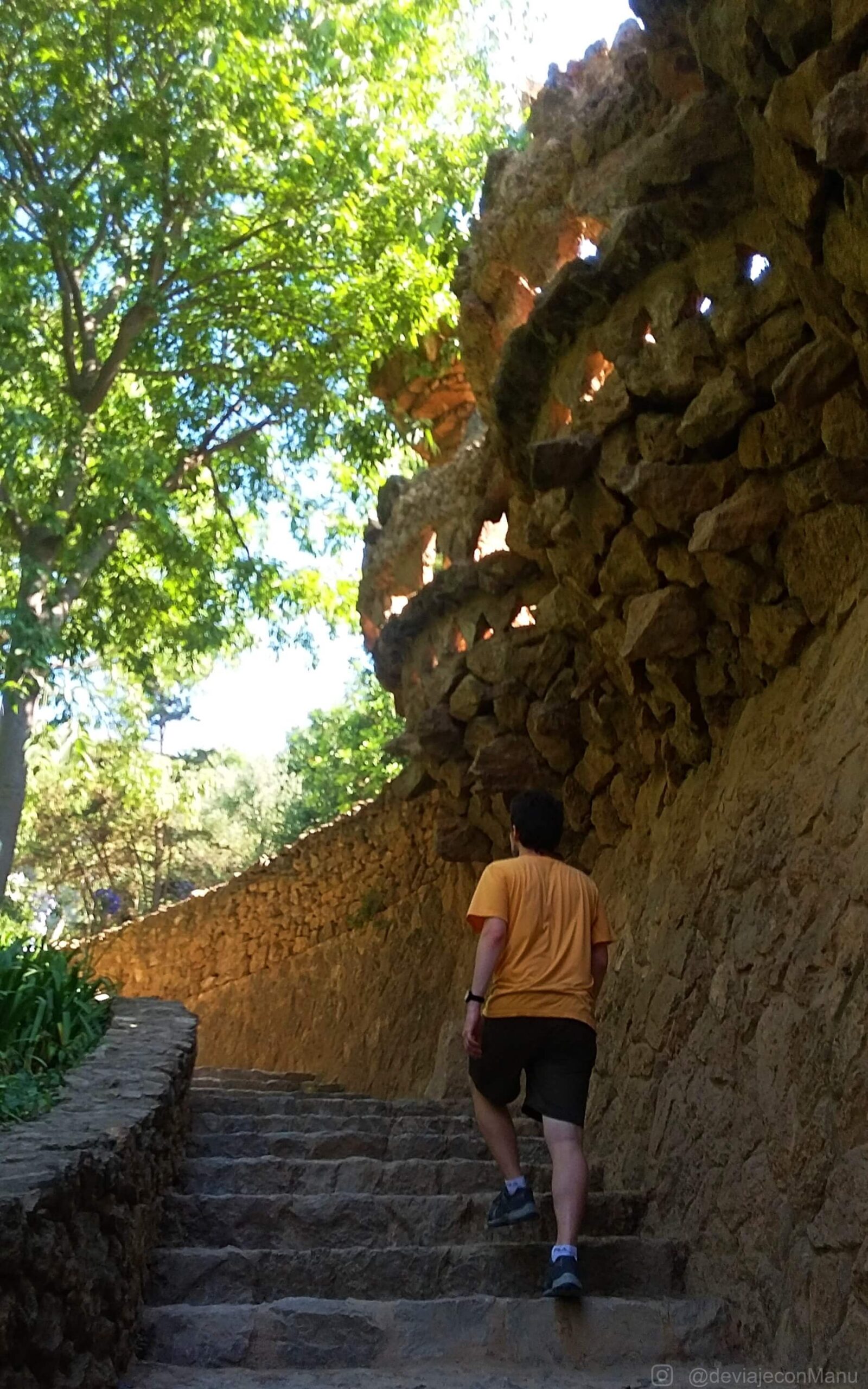 Escaleras de Güell