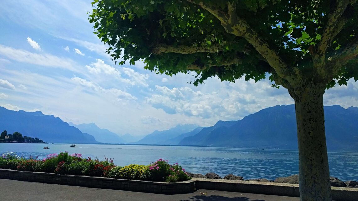 Típico día de paseo suizo